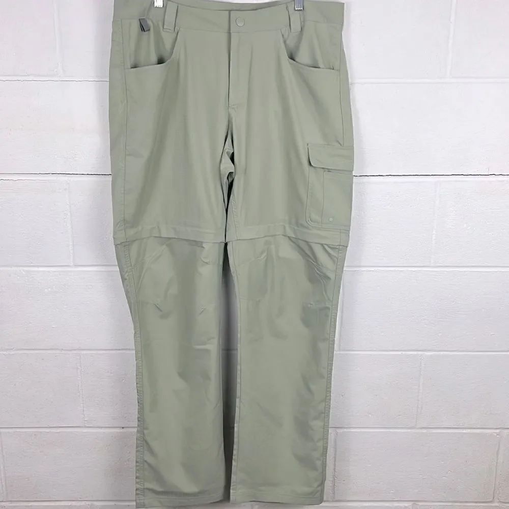 Columbia PFG men’s convertible hiking pant outdoor camping wicking size 36